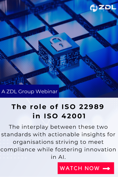 Link to 'Exporing the role of ISO-22989 in ISO-42001' Webinar